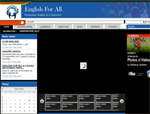 Tablet Screenshot of english-forall.com